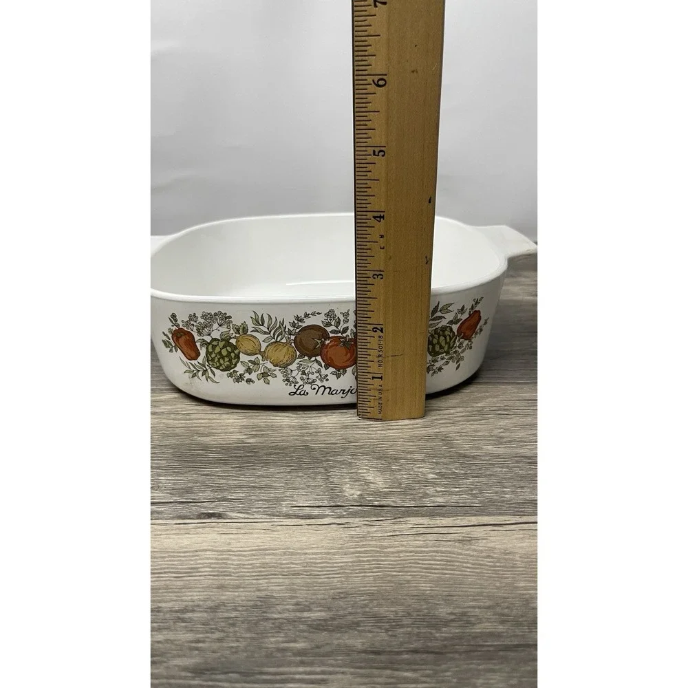Vintage CorningWare La Marjolaine A-2-B 2 Qt Casserole Baking Dish USA